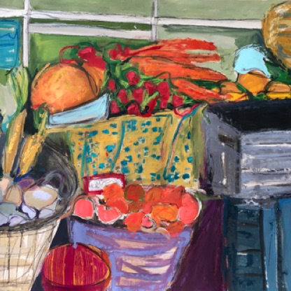 Baskets
30" x 44"
Acrylic on paper